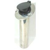 Oval Flush Rod Holder with Cap