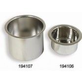 Recessed Drink Holders Small 194106 Large 194107