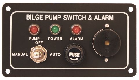 Bilge Alarm & Pump Control Panel
