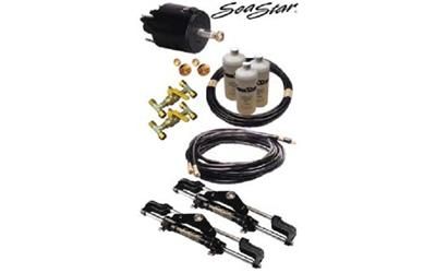 Seastar front mount hydraulic steering kit twin 291602