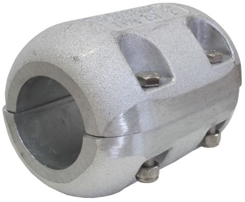 Large Shaft Anodes With 4 X Hex Head Stainless Bolts