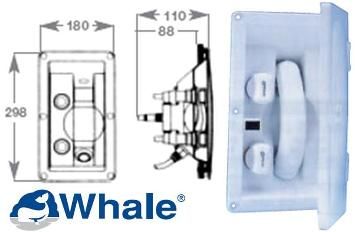 Marine Whale Mixer Swim-N-Rinse
