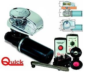 Quick anchor winches Vertical Anchor Winch - Aster 500 (20-30mm deck)