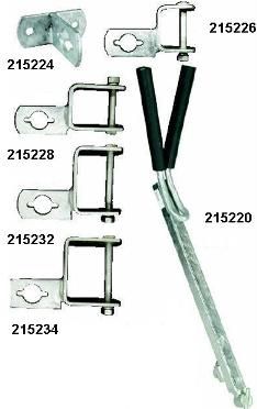 Trailer Fitting Clamp On - 50x25