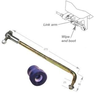 Steering Link Arm Kit zinc coated or Stainless steel for outboards