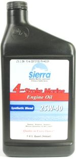 4-Stroke 25W-40 Synthetic Blend Engine Oil 