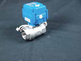 ELECTRIC Ball valves 3/4 inch to 1 1/2 inch 12 and 24v